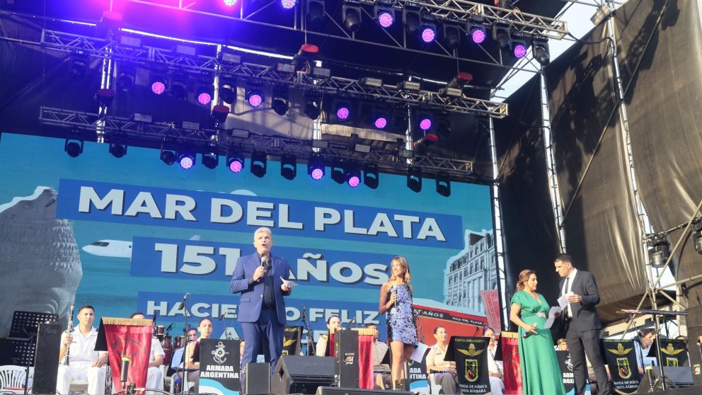 La ciudad se llenó de música y alegría por el aniversario