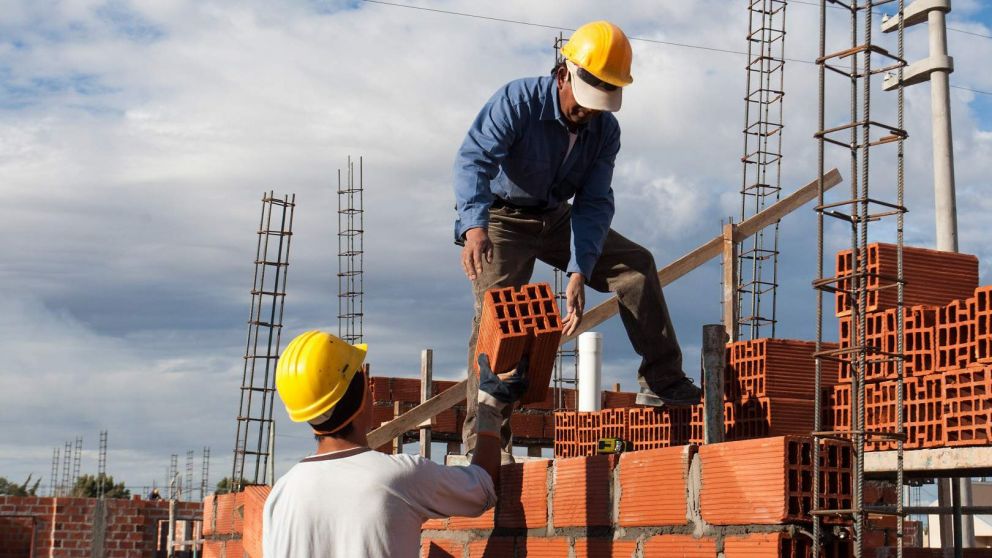 La construcción impulsó el crecimiento del empleo registrado en el sector privado.