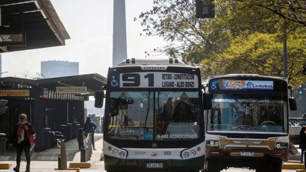 Nuevo paro de colectivos en el AMBA