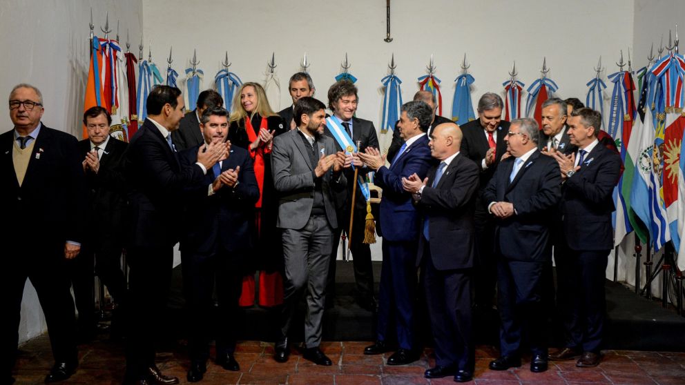 Milei y gobernadores