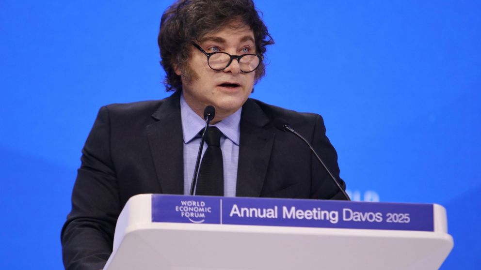 Javier Milei apuntó contra el "wokismo", el aborto y defendió a Elon Musk en Davos