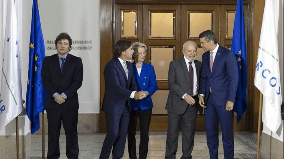 Según Milei, romper con el bloque regional del Mercosur sería