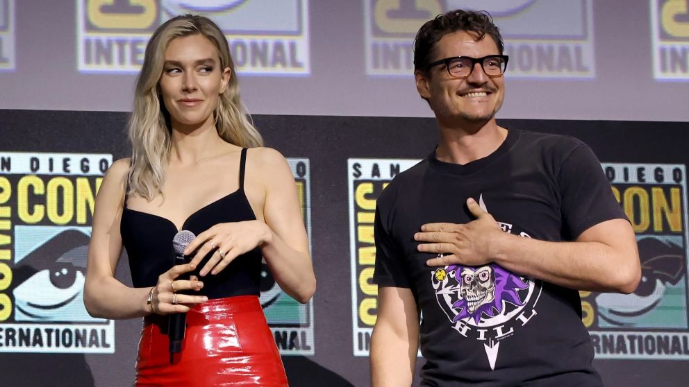 Vanessa Kirby y Pedro Pascal, protagonistas de Los 4 Fantásticos