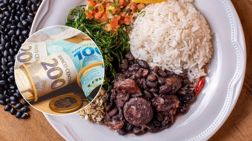 Precio de la comida en brasil