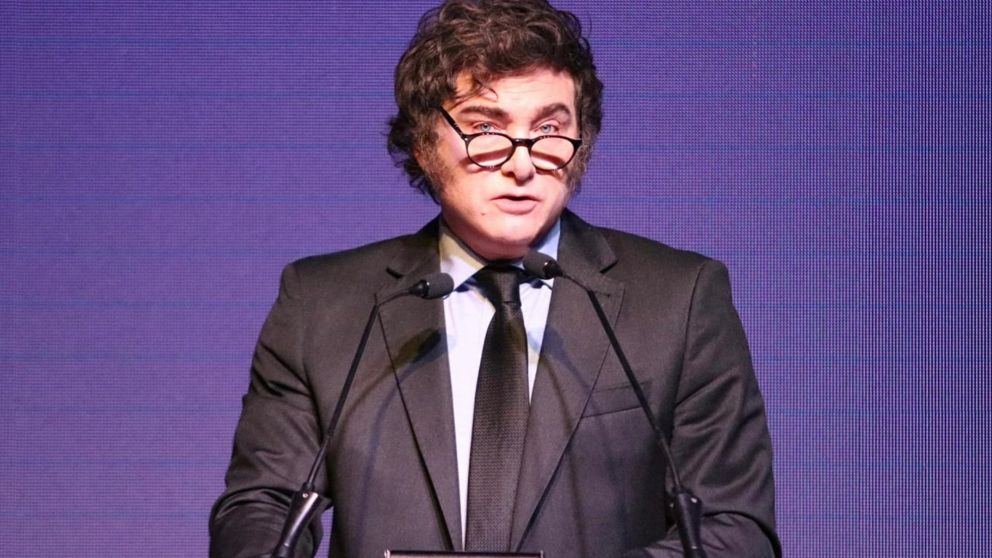 Milei brindó una entrevista con Fantino