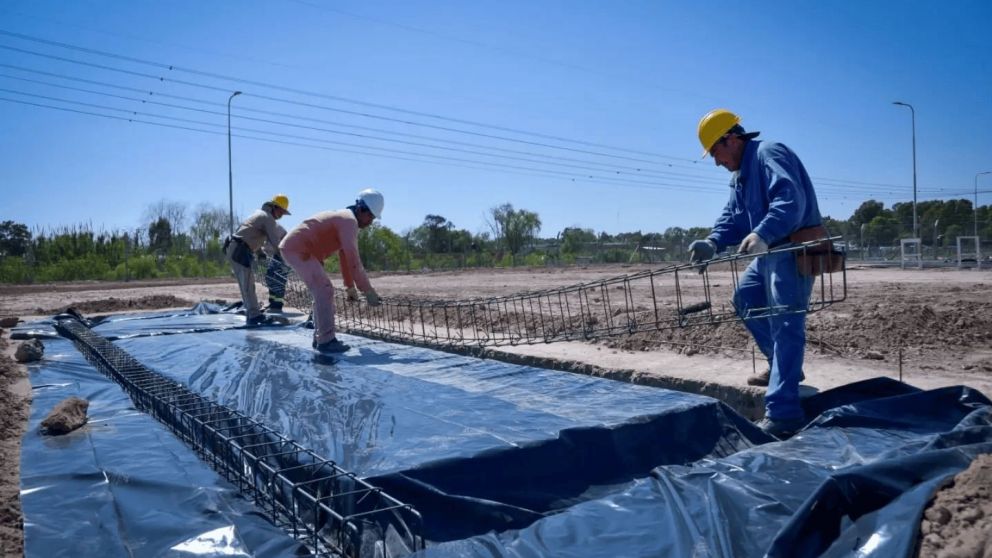 Avanza la construcción de la Hormigonera Municipal de Quilmes
