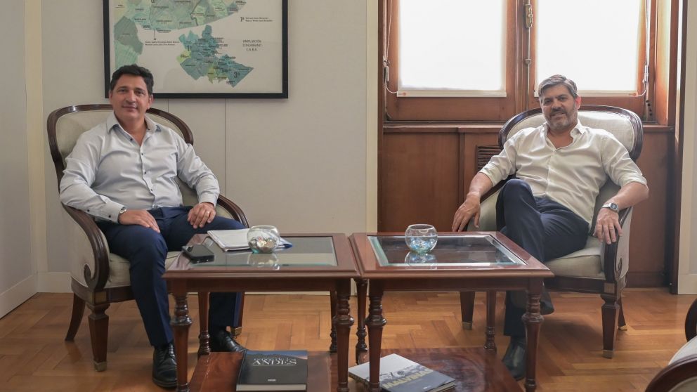 Bianco se reunió con Marinucci, flamante ministro de Transporte bonaerense, para trazar la agenda de gestión de la cartera