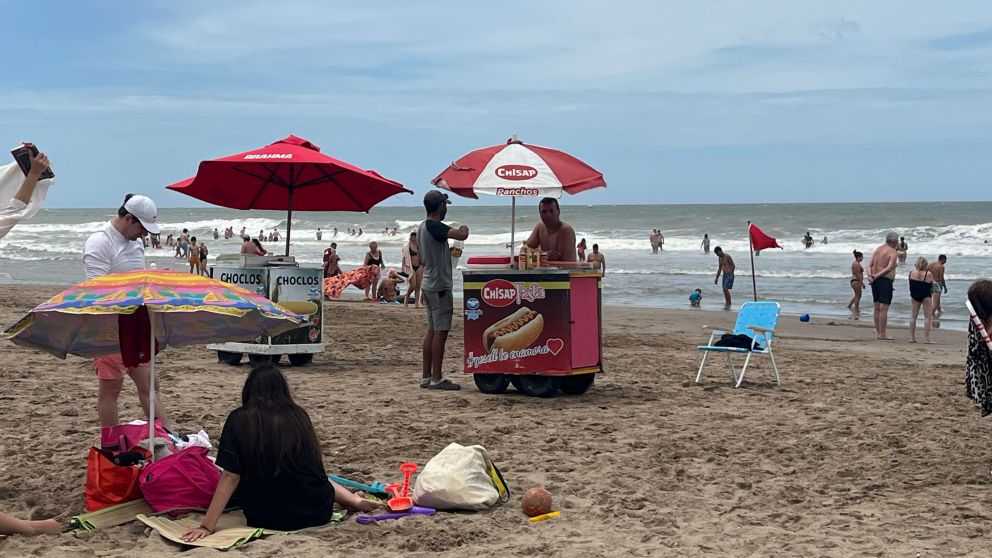 Pocas ventas en las playas de la Costa Argentina