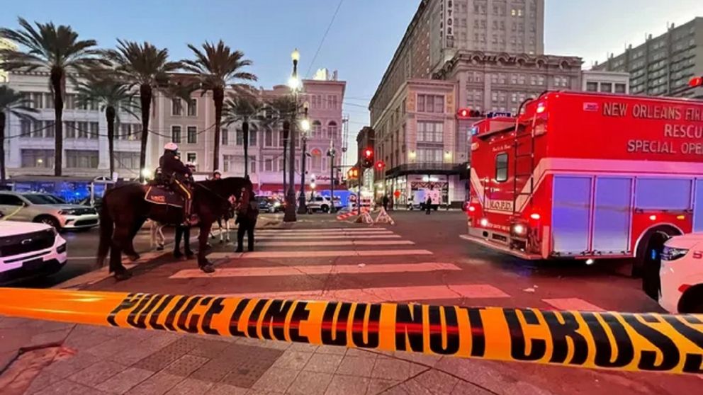 El sitio de la tragedia en Nueva Orleans (Foto: subrayadao.com.uy)