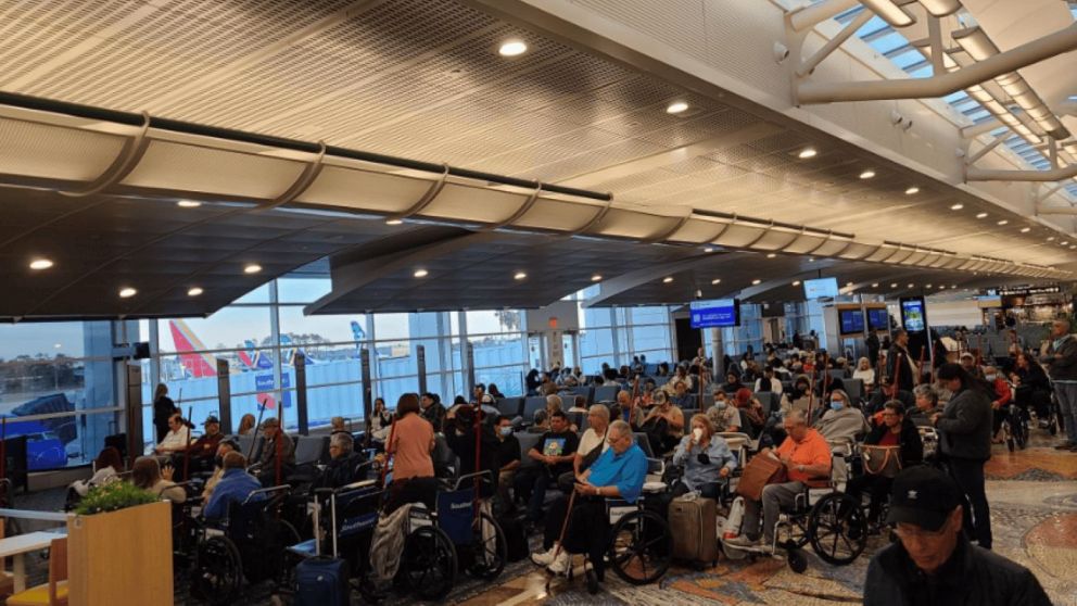 Southwest es la aerolínea con más pasajeros en sillas de ruedas