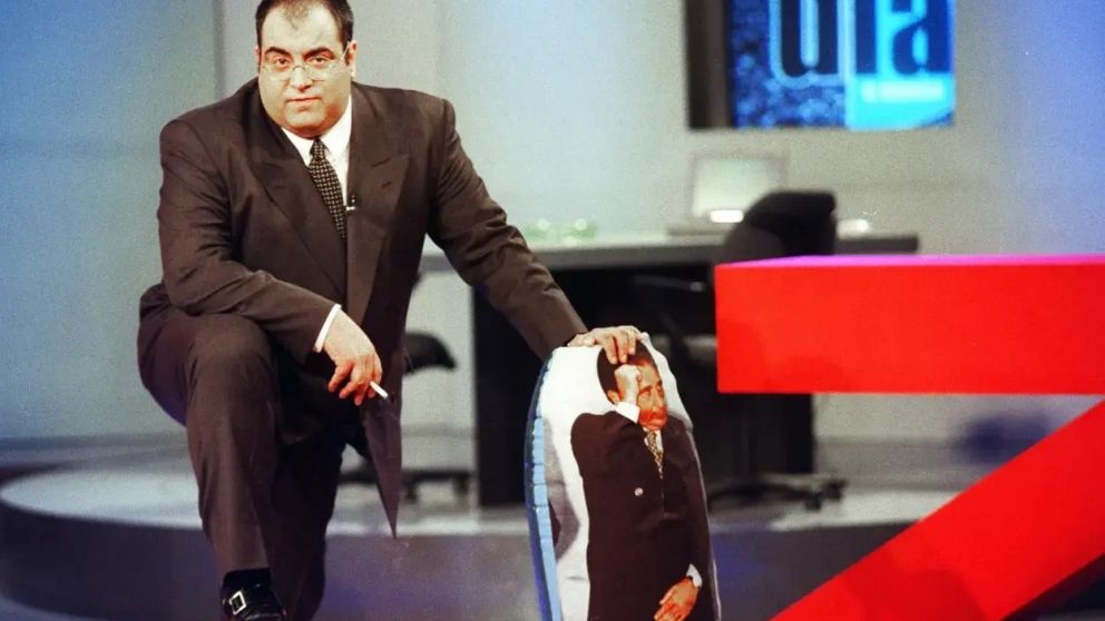 Jorge Lanata en el emblemático programa Día D