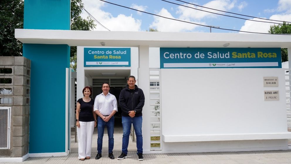 Nuevo SUM y refacciones en el Centro de Salud de Santa Rosa