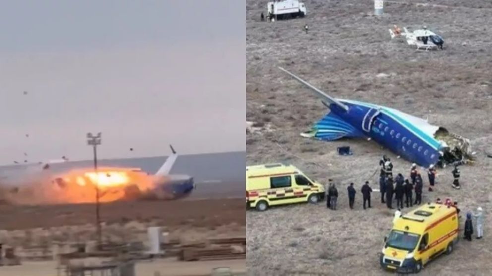 Impactantes imágenes tras estrellarse el avión