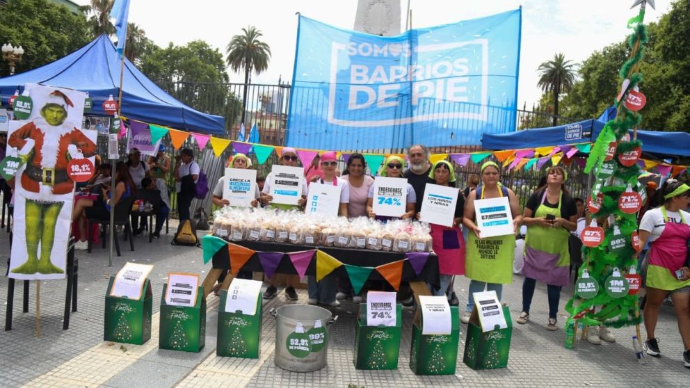 Organizaciones políticas y sociales celebrarán entre hoy y mañana la Navidad con actividades destinadas a las familias más pobres