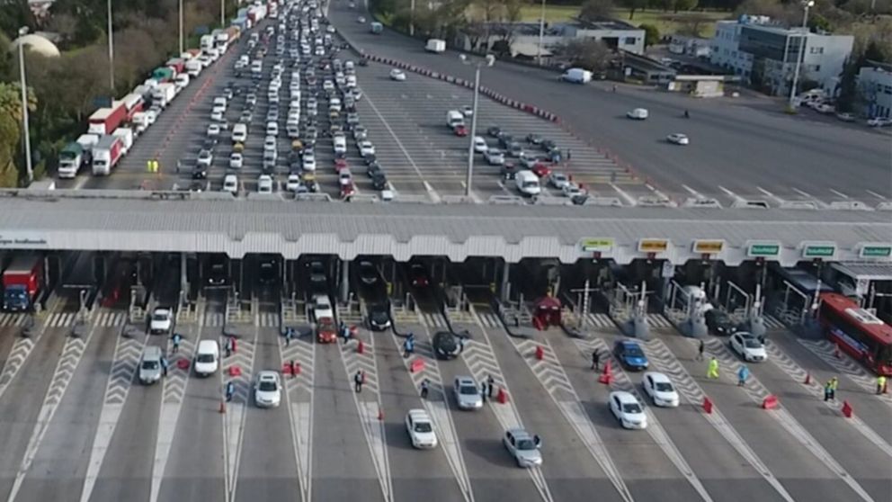 Aumentan los peajes en rutas nacionales y accesos a CABA (Télam/Archivo).