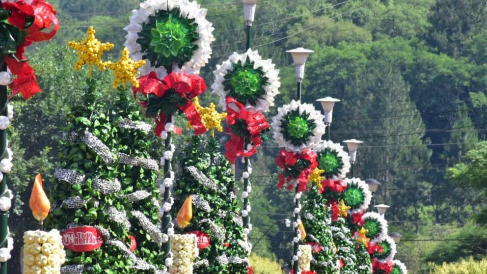 Un pueblo navideño se esconde en Misiones