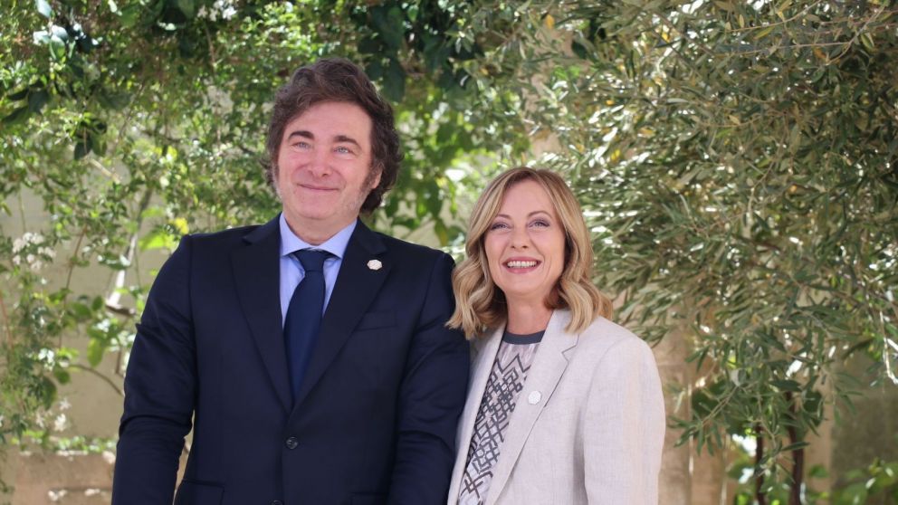 Javier Milei recibir� a Giorgia Meloni en Casa Rosada.