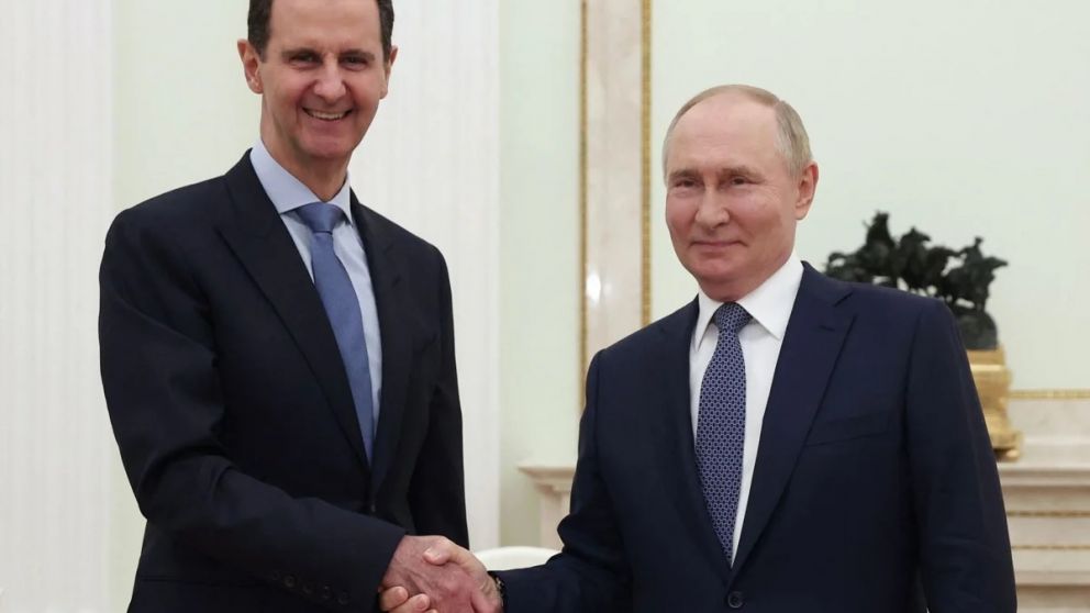 Al Assad y Putin, en mejores tiempos para el dirigente sirio