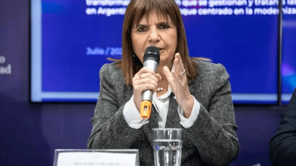 Patricia Bullrich se expresó sobre las amenazas de grupos narcos.