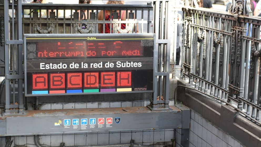 Miércoles sin subtes: cómo será el paro del 20 de noviembre