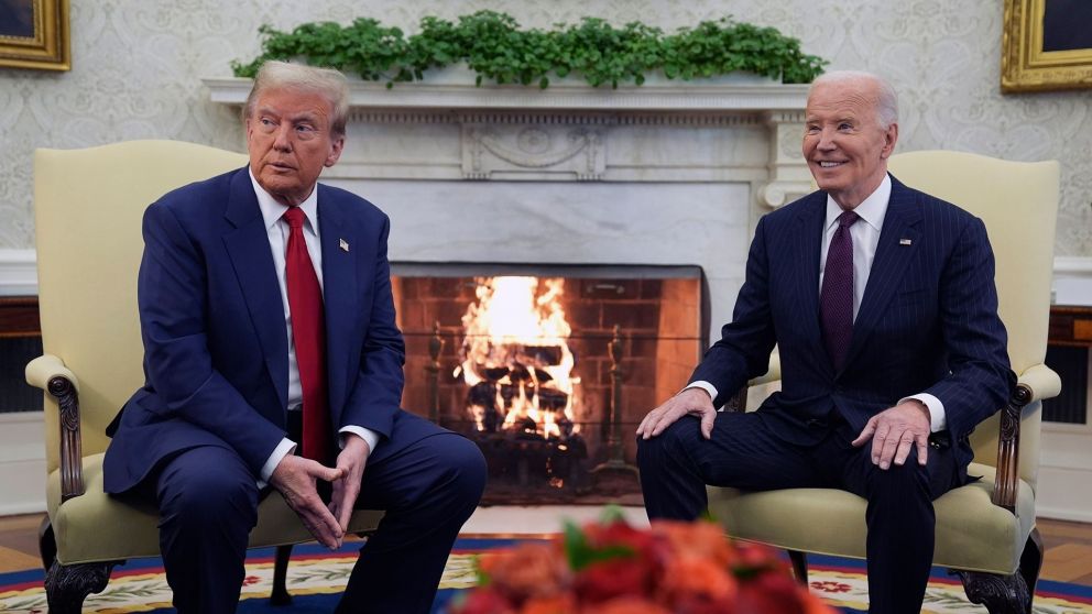 El contexto de esta transición contrasta con la de 2020, cuando Trump se negó a invitar a Biden