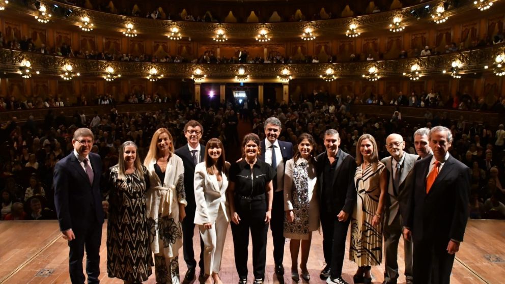 Nueva etapa en el Teatro Col�n: Jorge Macri present� al equipo directivo de nivel internacional, con Julio Bocca a cargo del Ballet.