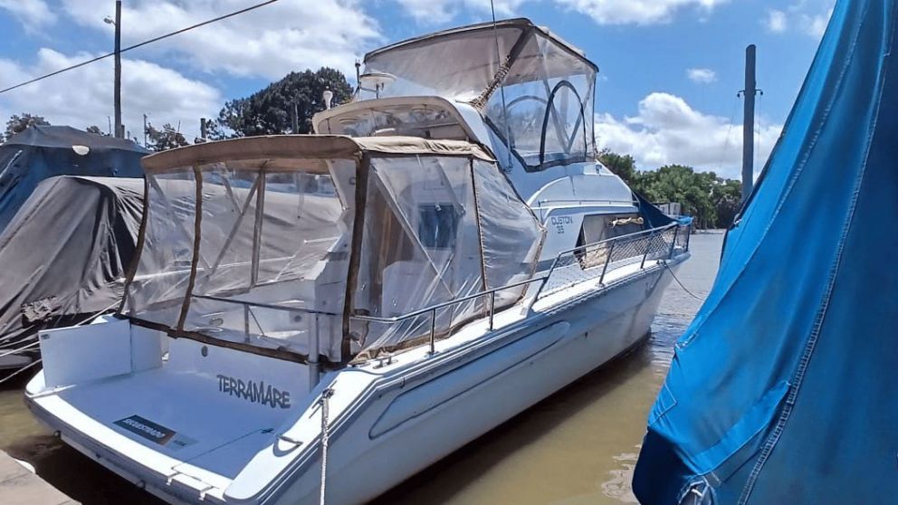 Este es el yate de lujo que secuestró ARBA por una deuda millonaria