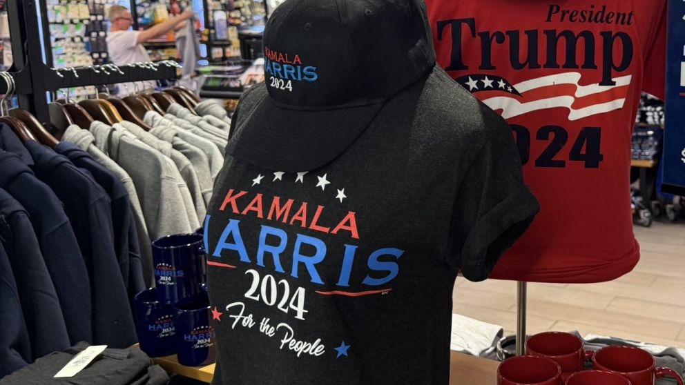 Elecciones de Estados Unidos: furor por el merchandising de Kamala Harris y Donald Trump