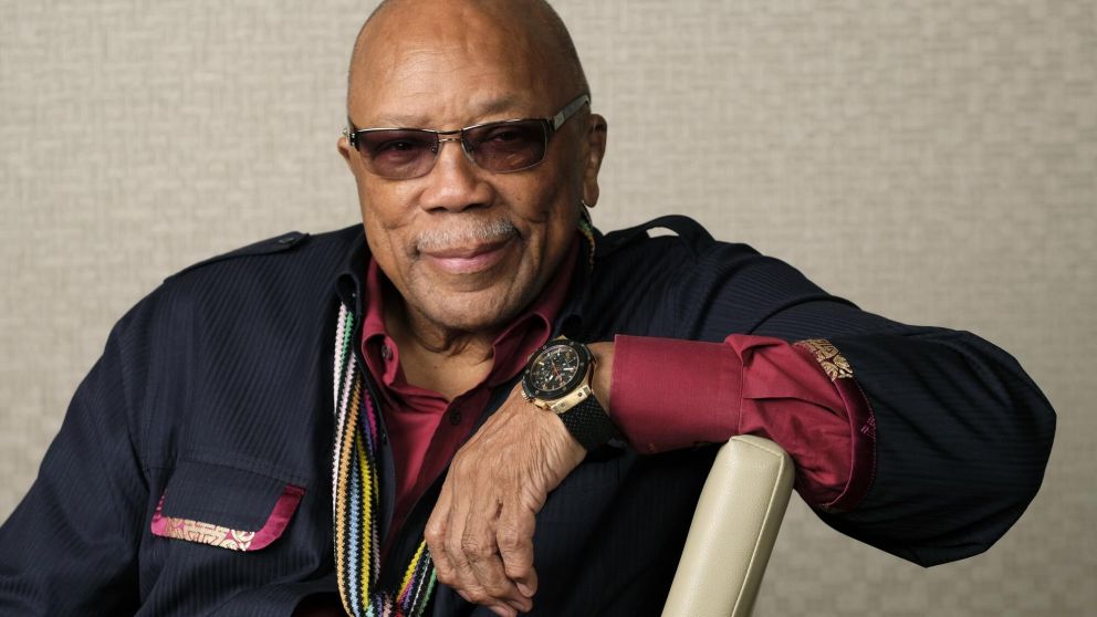 Quincy Jones, lo más cool que dio la música. Respect.
