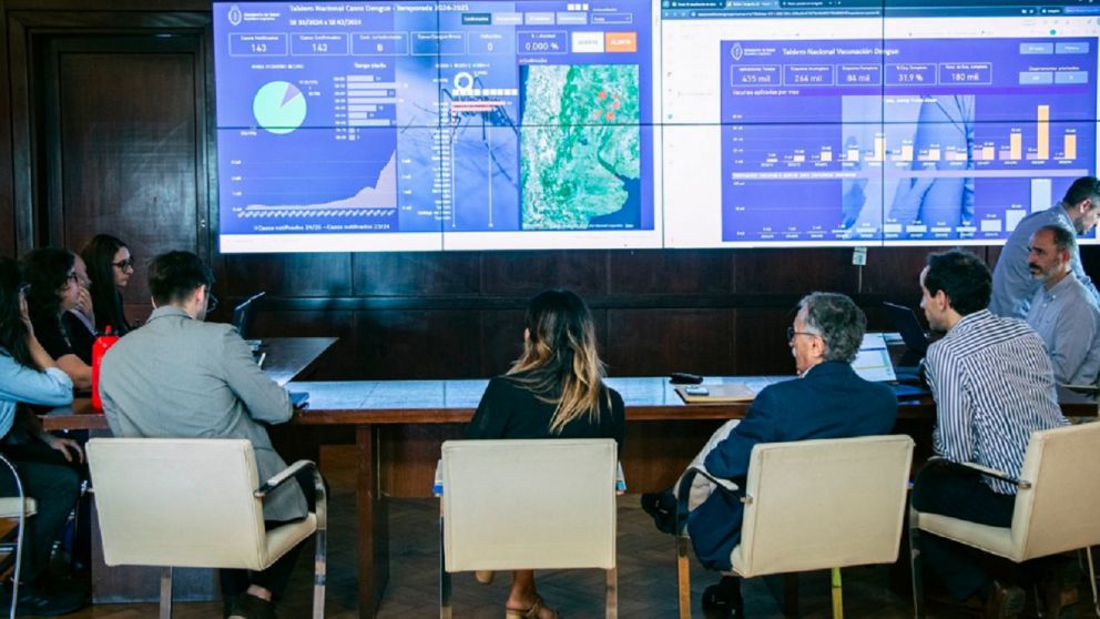 Salud presentó la nueva sala de situación del dengue y designó al médico experto.