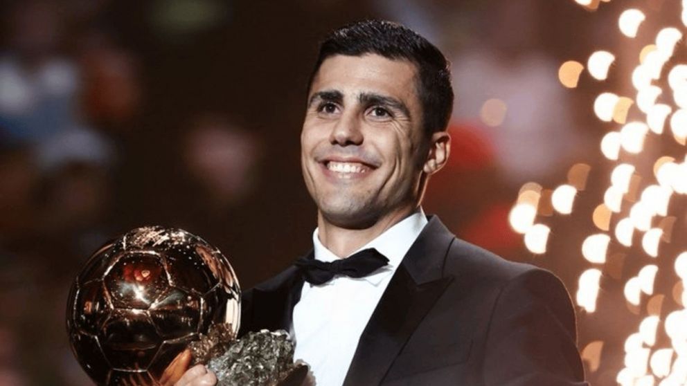 Rodri fue el ganador del Balón de Oro 2024: mirá la lista completa de finalistas