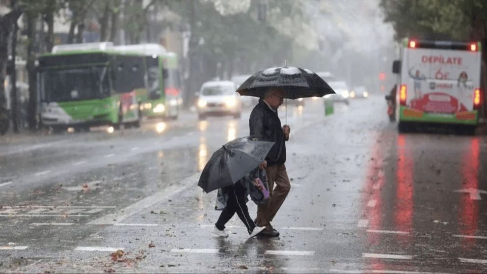Clima: hay alerta naranja y amarilla por fuertes tormentas y lluvias en ochos provincias del país (Imagen ilustrativa).