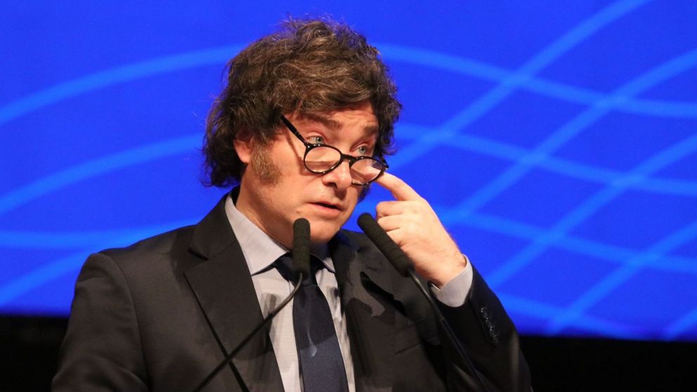 Javier Milei cerró el ciclo de Jornadas Monetarias y Bancarias del BCRA en el Palacio Libertad