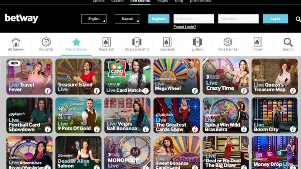 Betway Casino.