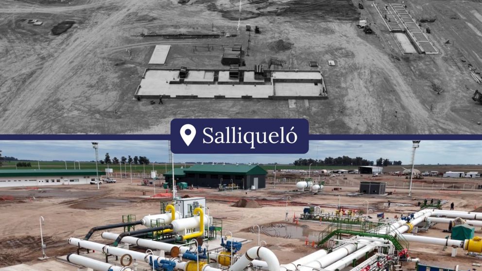 Gasoducto Néstor Kirchner: finalizaron las obras de la planta de Salliqueló