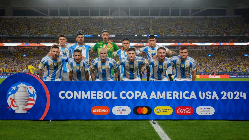 La Selecci�n argentina en el Hard Rock Stadium de Miami