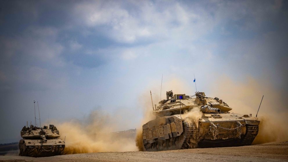 Las tropas israelíes rodearon la zona de Jabalia, en el norte de Gaza