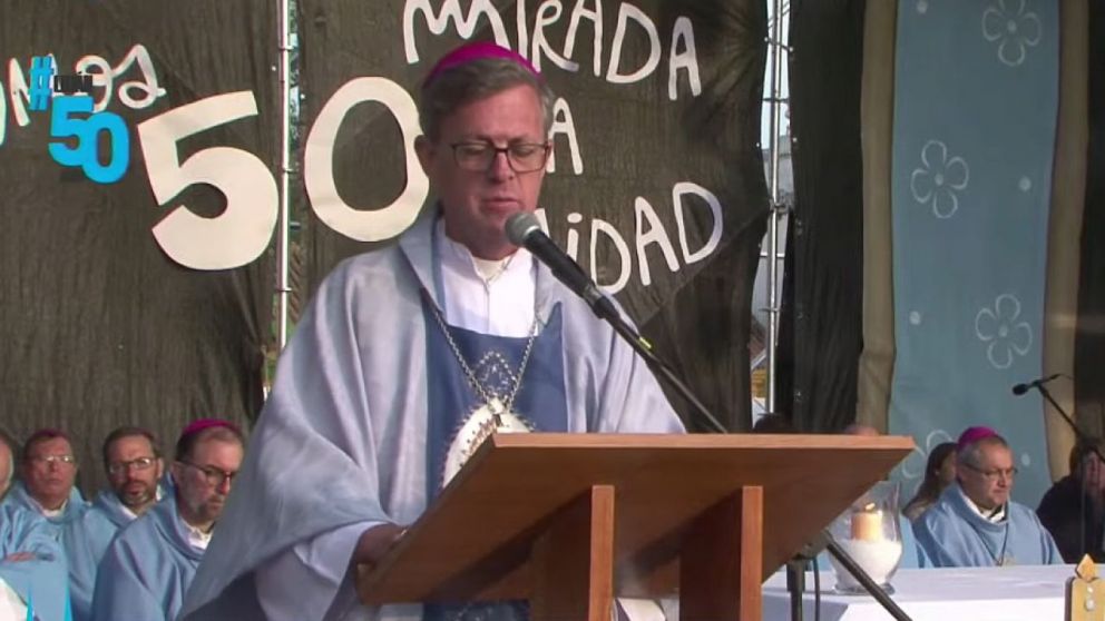 García Cuerva atacó nuevamente al Gobierno durante la misa de Luján