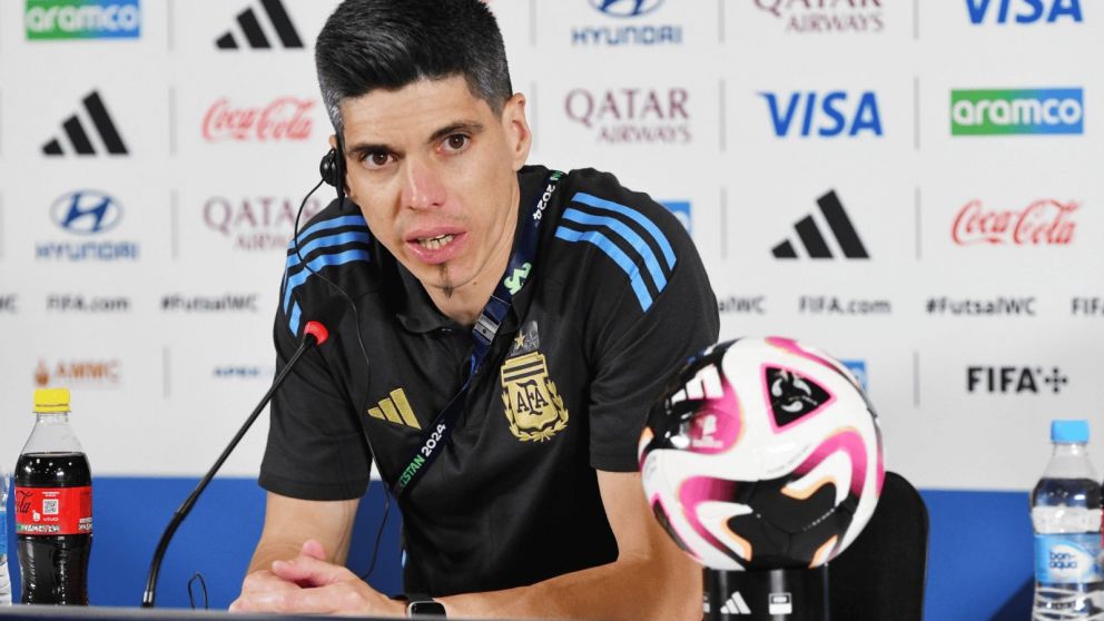 Matías Lucuix, DT de Argentina, confía en repetir el éxito logrado en Colombia 2016 y coronarse nuevamente.