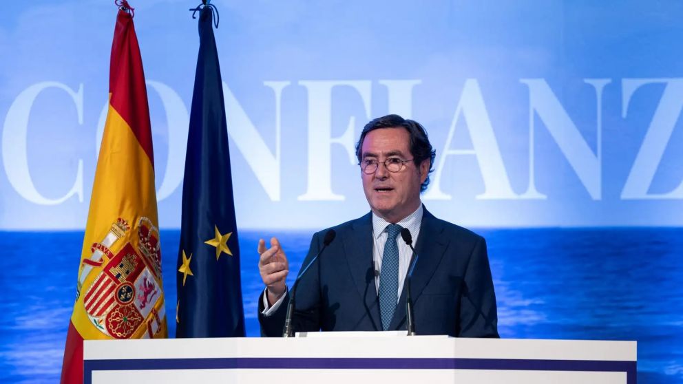 Antonio Garamendi, presidente de la Confederación Española de Organizaciones Empresariales