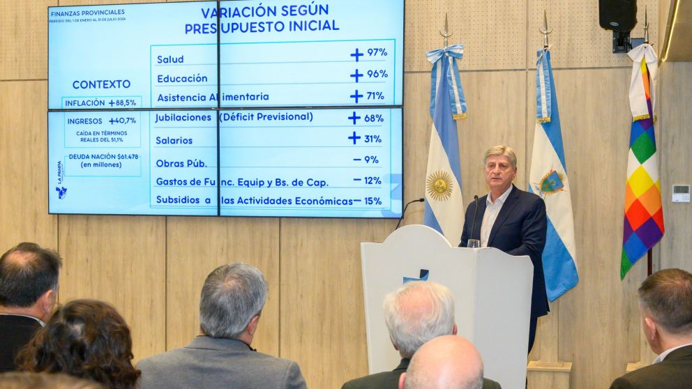 El gobernador de La Pampa decretó un impuestazo contra el crédito