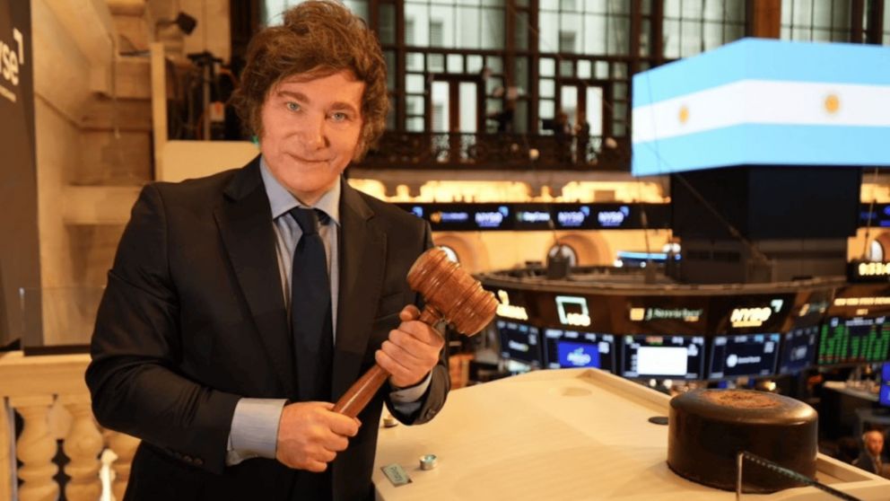 Javier Milei brinda su primer discurso ante la ONU en Nueva York.