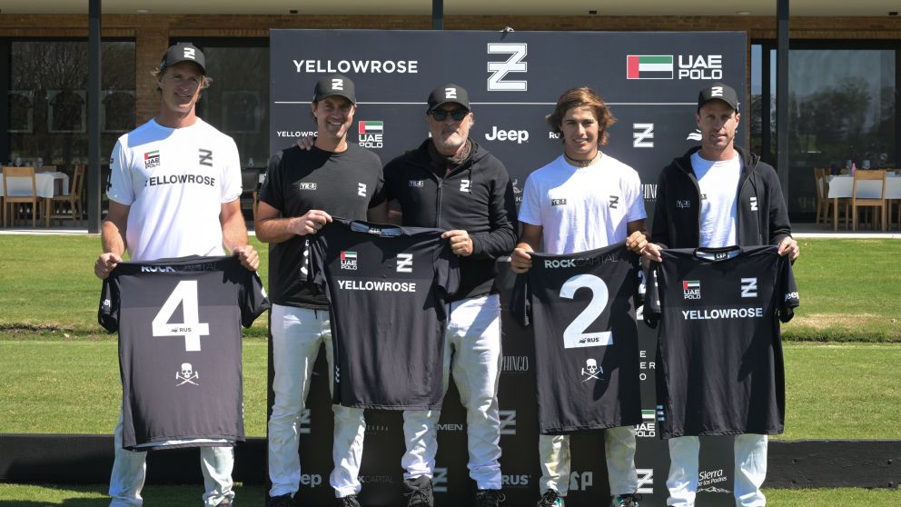 La presentación del equipo Ellerstina Yellow Rose