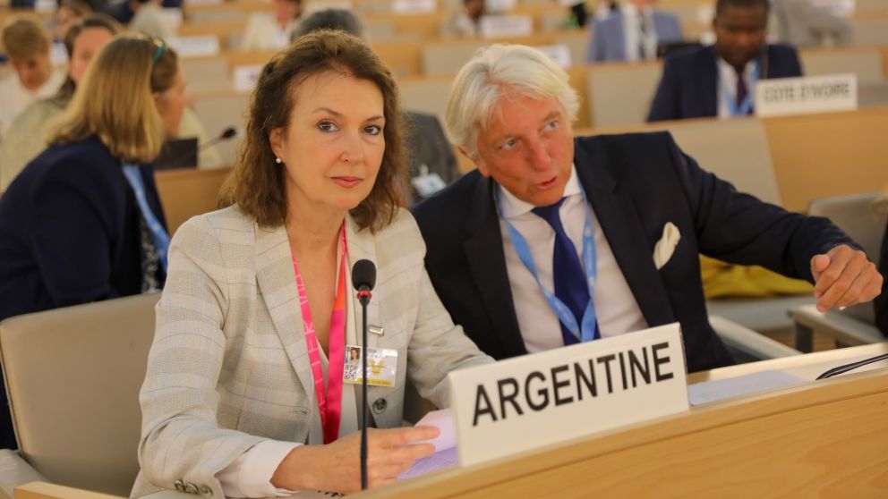 Diana Mondino participó del 57° Consejo de los Derechos Humanos de la ONU