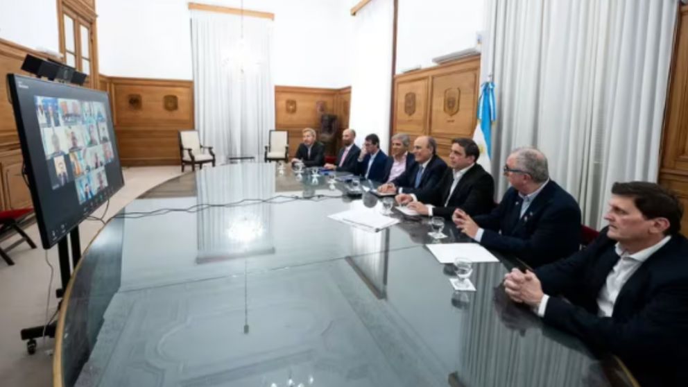 Reuni�n entre el Poder Ejecutivo y gobernadores.