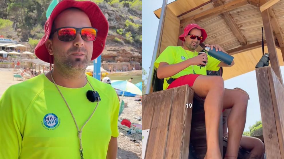 Guardavidas argentino en Ibiza: jornada laboral y salario en euros