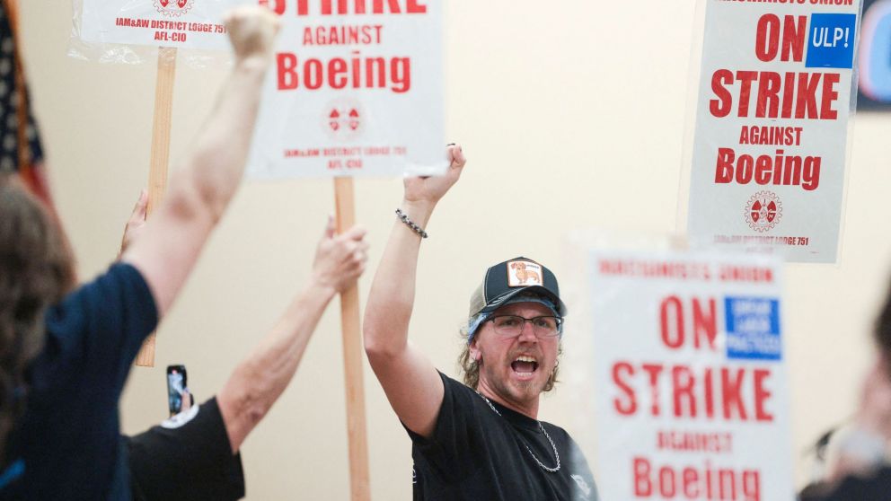 Boeing enfrenta huelga de 33.000 empleados tras rechazo de contrato