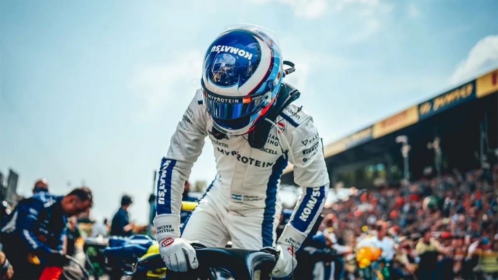 Franco Colapinto sigue haciendo historia para el país en la Fórmula 1