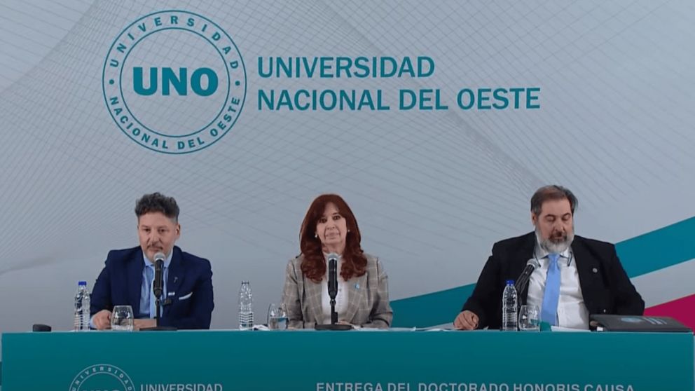 Habló Cristina desde Merlo