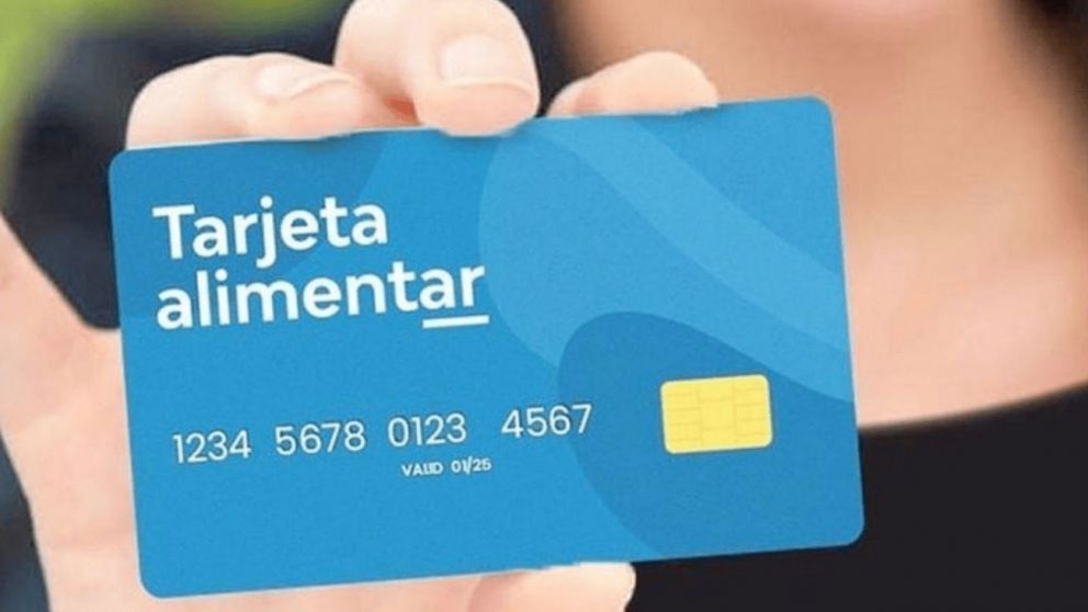 La Tarjeta Alimentar está destinada a familias de bajos recursos
